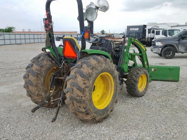 1LV4105HLFH811496 - 2015 JOHN DEERE TRACTOR GREEN photo 4