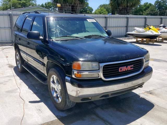 1GKEC13Z22R254275 - 2002 GMC YUKON BLACK photo 1