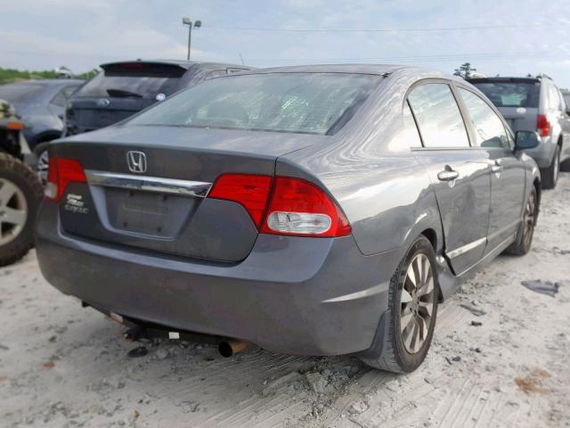 19XFA1F92BE027827 - 2011 HONDA CIVIC EXL 灰色 照片 4