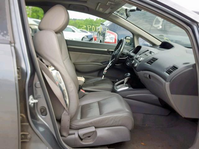 19XFA1F92BE027827 - 2011 HONDA CIVIC EXL 灰色 照片 5