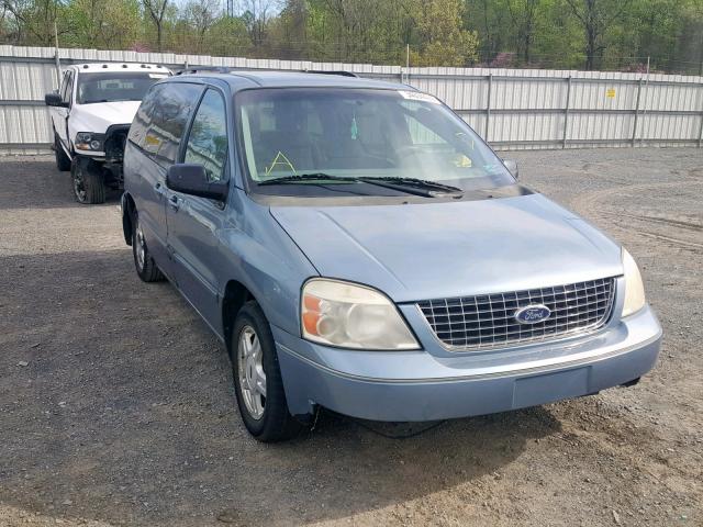 2FMZA522X5BA39048 - 2005 FORD FREESTAR S BLUE photo 1