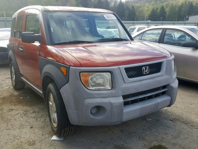 5J6YH28553L049764 - 2003 HONDA ELEMENT EX ORANGE photo 1