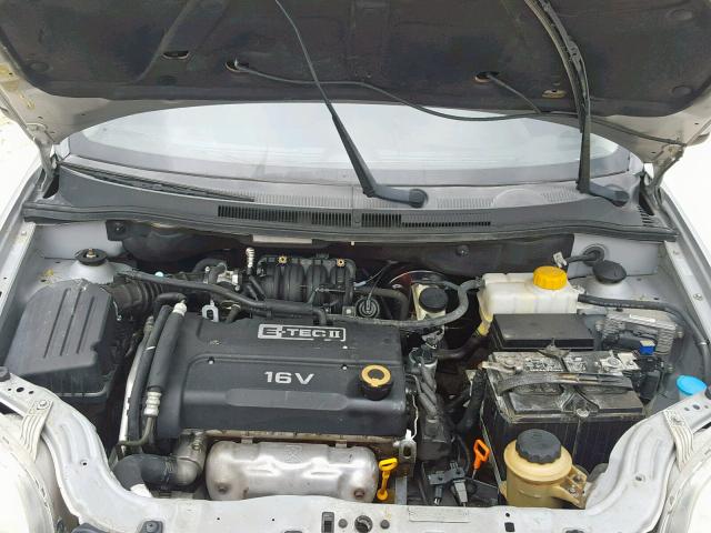 KL1TD56608B076867 - 2008 CHEVROLET AVEO BASE Күміс фото 7