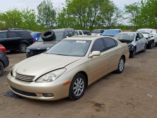 JTHBF30G320059597 - 2002 LEXUS ES 300 GOLD photo 2