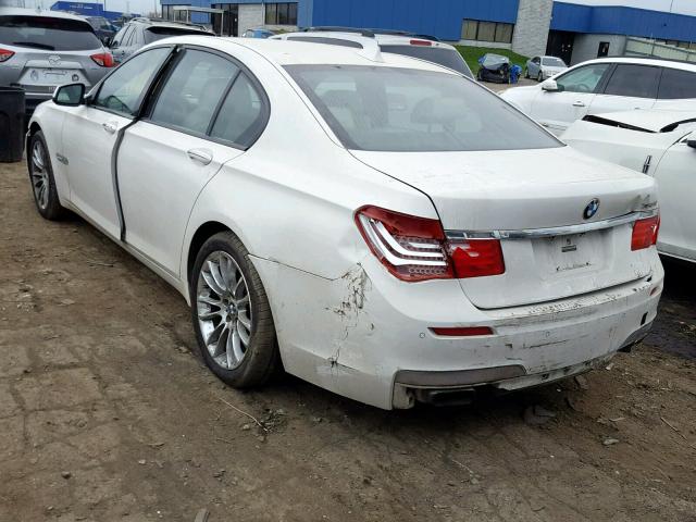 WBAKC6C50AC393702 - 2010 BMW 750 I WHITE photo 3