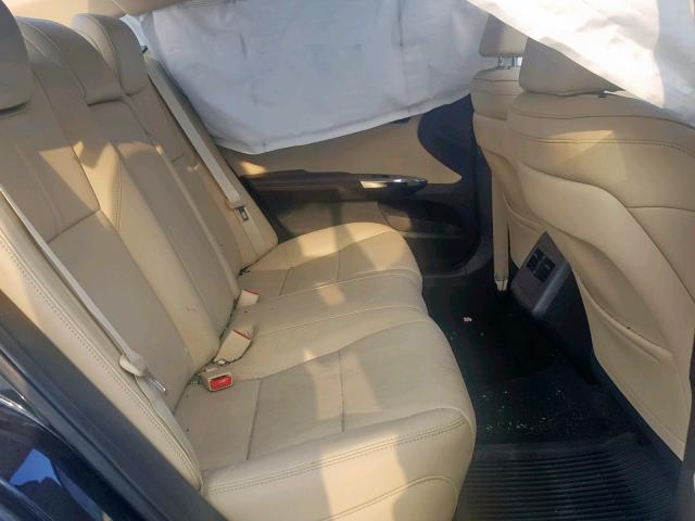 4T1BK1EB6HU246375 - 2017 TOYOTA AVALON XLE BLACK photo 6