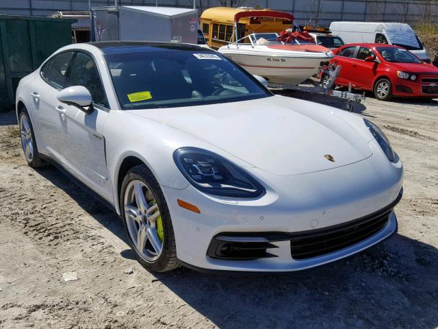 WP0AE2A76JL127851 - 2018 PORSCHE PANAMERA 4 WHITE photo 1