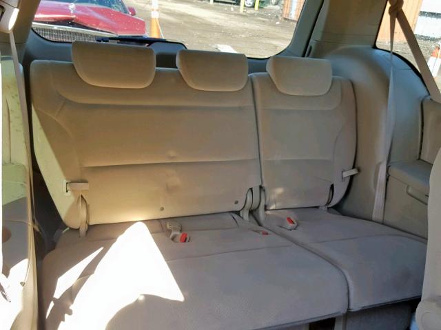 5FNRL38276B095012 - 2006 HONDA ODYSSEY LX RED photo 10