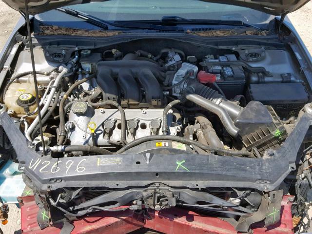 3FAHP08108R108891 - 2008 FORD FUSION SEL GRAY photo 7