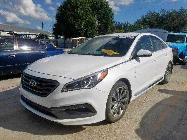 5NPE34AF5FH141942 - 2015 HYUNDAI SONATA SPORT  photo 2