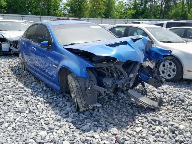 6G2EC57YX9L195372 - 2009 PONTIAC G8 GT BLUE photo 1