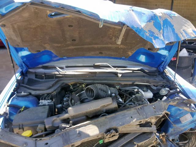 6G2EC57YX9L195372 - 2009 PONTIAC G8 GT BLUE photo 7