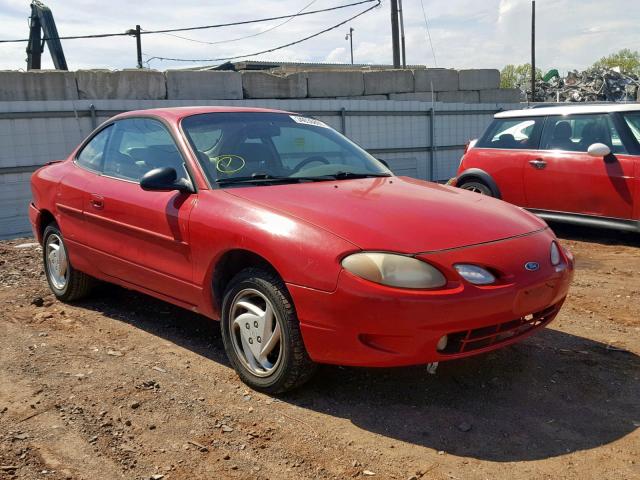 3FAKP1136XR146339 - 1999 FORD ESCORT ZX2 RED photo 1
