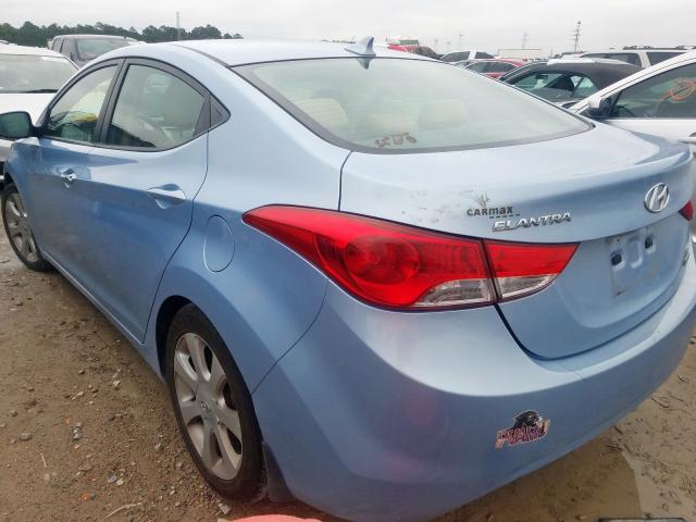 KMHDH4AE7DU534635 - 2013 HYUNDAI ELANTRA GLS  photo 3