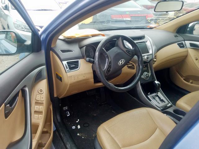 KMHDH4AE7DU534635 - 2013 HYUNDAI ELANTRA GLS  photo 9