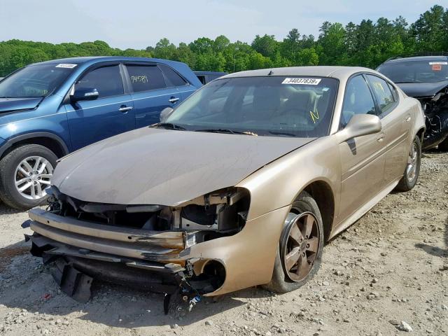 2G2WP522051194031 - 2005 PONTIAC GRAND PRIX GOLD photo 2