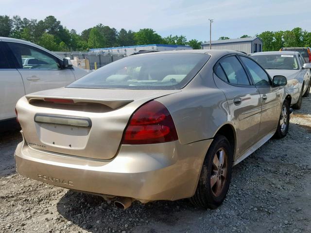 2G2WP522051194031 - 2005 PONTIAC GRAND PRIX GOLD photo 4