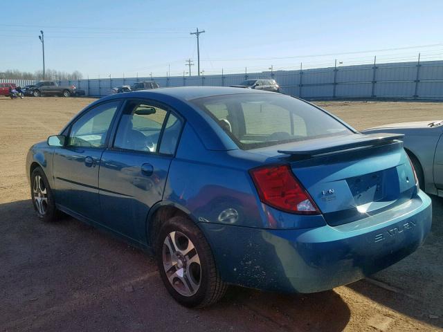 1G8AL52F05Z139939 - 2005 SATURN ION LEVEL BLUE photo 3