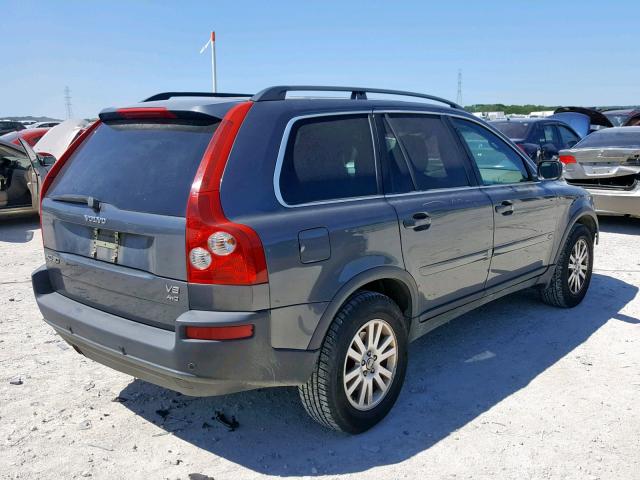 YV4CZ852261246379 - 2006 VOLVO XC90 V8 GRAY photo 4