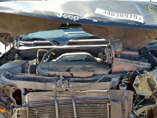 1J4RH4GT3AC137385 - 2010 JEEP COMMANDER BLACK photo 7