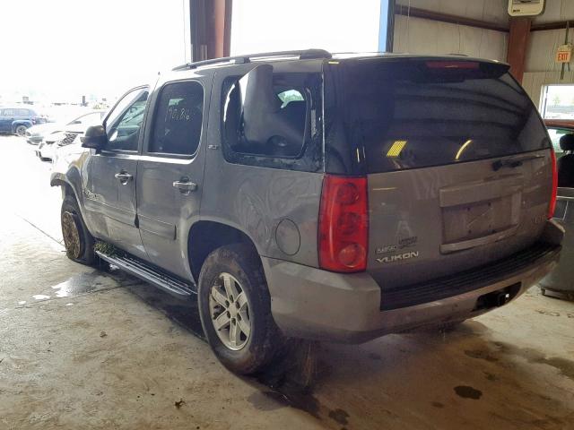 1GKFK13018J220716 - 2008 GMC YUKON GRAY photo 3