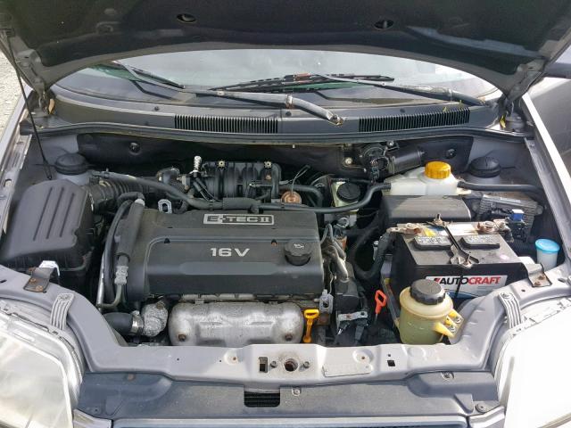 KL1TD66676B620249 - 2006 CHEVROLET AVEO BASE Boz foto 7