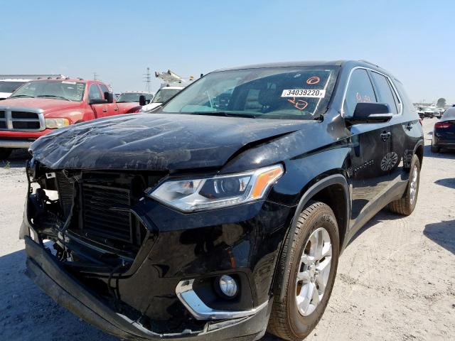 1GNERHKW5KJ172220 - 2019 CHEVROLET TRAVERSE LT  photo 2