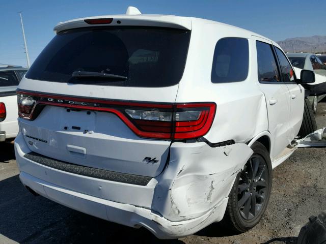 1C4SDHCT0JC159568 - 2018 DODGE DURANGO R/ WHITE photo 4