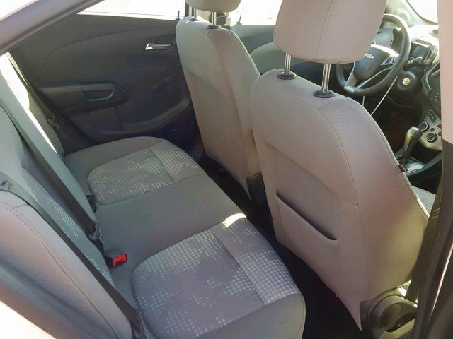 1G1JA5EH1E4170163 - 2014 CHEVROLET SONIC LS WHITE photo 6