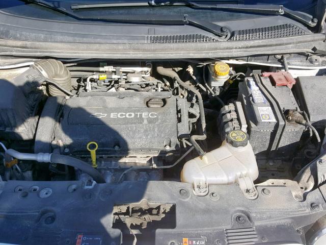 1G1JA5EH1E4170163 - 2014 CHEVROLET SONIC LS WHITE photo 7