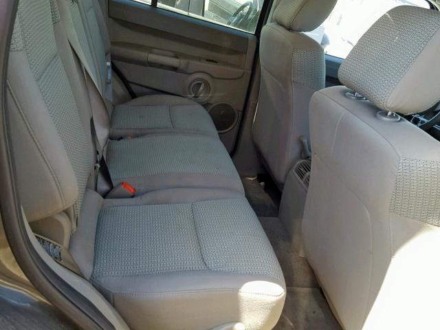 1J8HH48N16C358128 - 2006 JEEP COMMANDER CHARCOAL photo 6