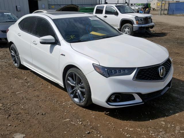 19UUB3F80JA801793 - 2018 ACURA TLX ELITE WHITE photo 1