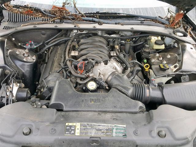 1LNHM87A54Y637957 - 2004 LINCOLN LS BLACK photo 7