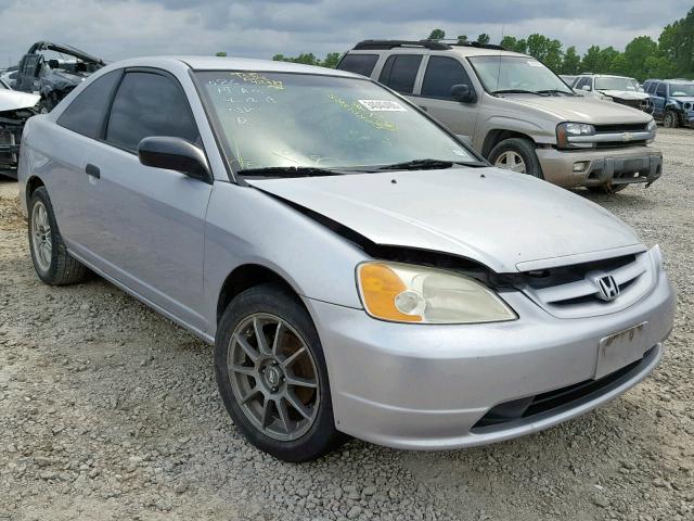 1HGEM22243L069203 - 2003 HONDA CIVIC DX SILVER photo 1