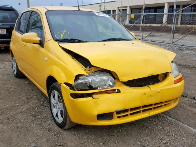 KL1TD66688B145620 - 2008 CHEVROLET AVEO BASE Сары фото 1