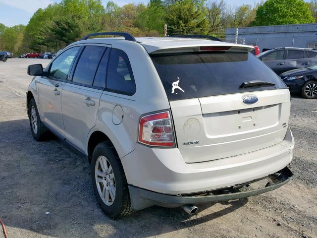 2FMDK48C87BA77057 - 2007 FORD EDGE SEL BEIGE photo 3