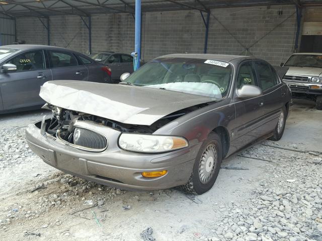 1G4HP55K81U199229 - 2001 BUICK LESABRE CU BROWN photo 2