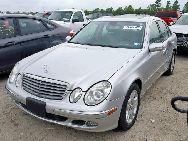 WDBUF56J76A798947 - 2006 MERCEDES-BENZ E 350 SILVER photo 2