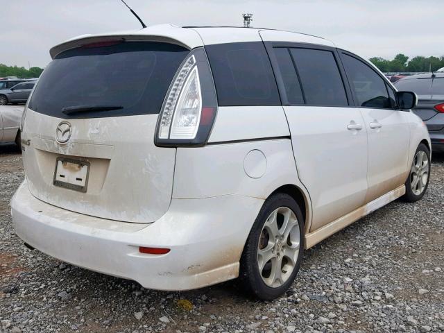 JM1CR2W3XA0380675 - 2010 MAZDA 5 WHITE photo 4