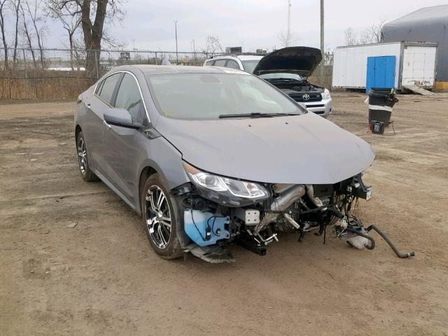 1G1RA6S5XKU108940 - 2019 CHEVROLET VOLT LT GRAY photo 1