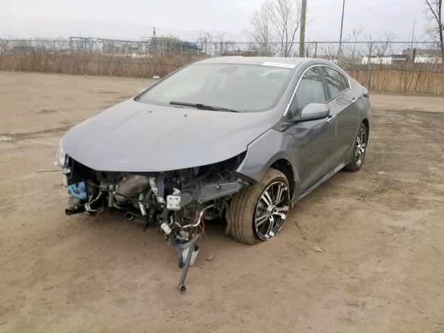 1G1RA6S5XKU108940 - 2019 CHEVROLET VOLT LT GRAY photo 2