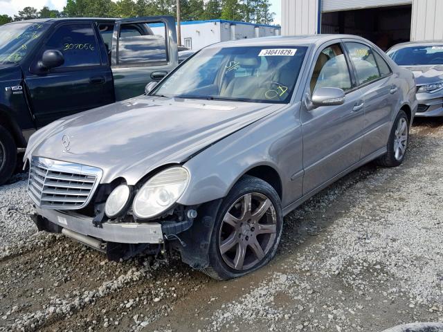 WDBUF87X87X215157 - 2007 MERCEDES-BENZ E 350 4MAT GRAY photo 2