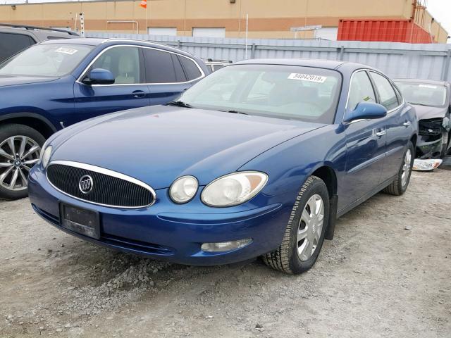 2G4WF582061149352 - 2006 BUICK ALLURE CX BLUE photo 2