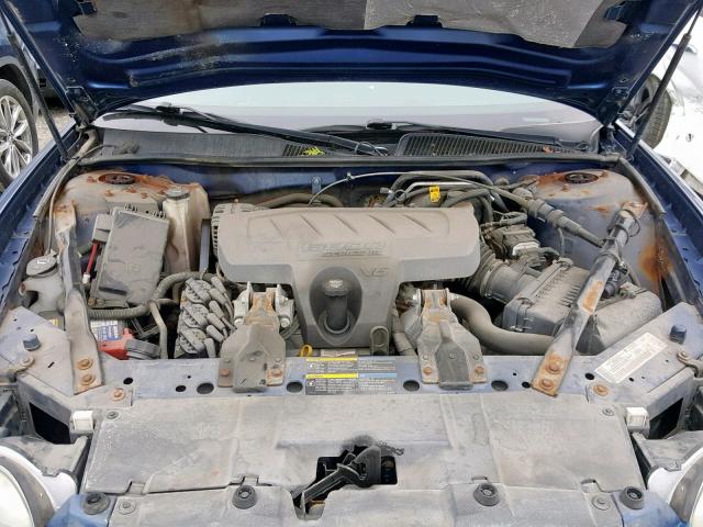 2G4WF582061149352 - 2006 BUICK ALLURE CX BLUE photo 7