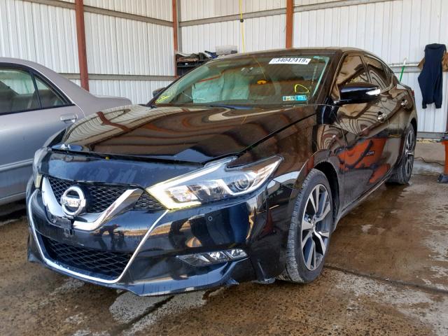 1N4AA6AP6GC432347 - 2016 NISSAN MAXIMA 3.5 BLACK photo 2