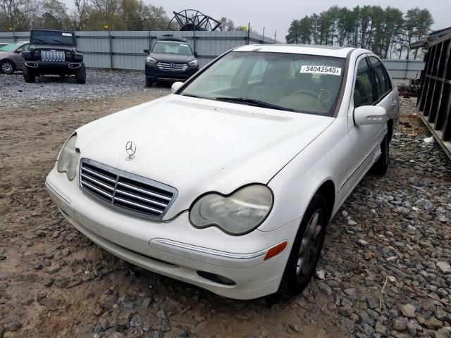 WDBRF61J03E009805 - 2003 MERCEDES-BENZ C 240  photo 2