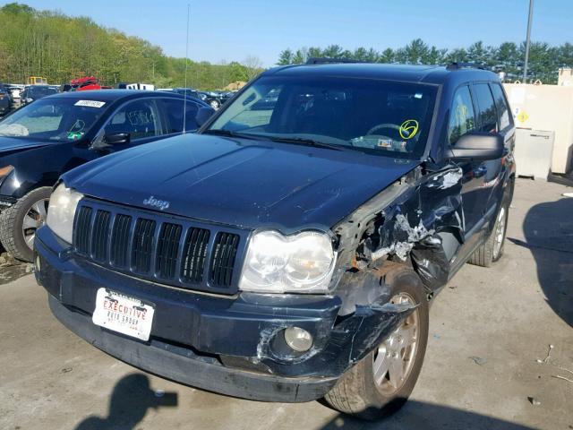 1J8GR48K17C655836 - 2007 JEEP GRAND CHER BLUE photo 2