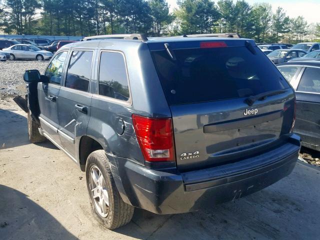 1J8GR48K17C655836 - 2007 JEEP GRAND CHER BLUE photo 3