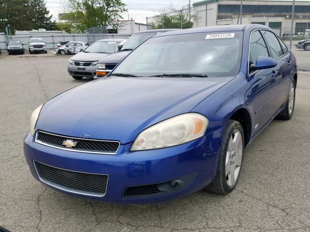 2G1WD58C269193835 - 2006 CHEVROLET IMPALA SUP ლურჯი ფოტო 2