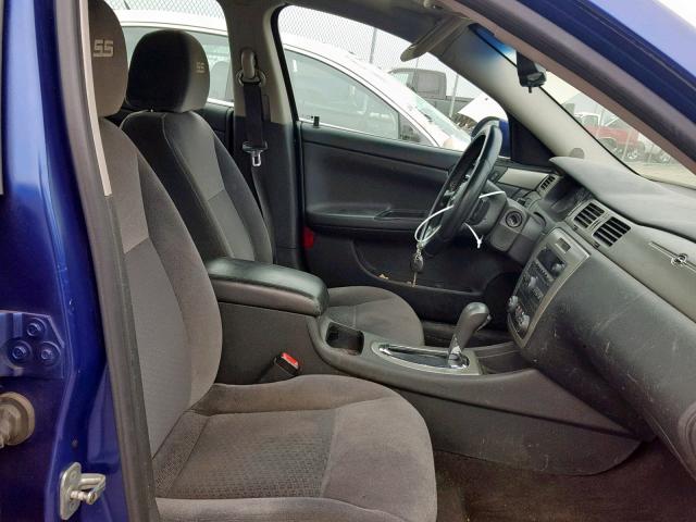 2G1WD58C269193835 - 2006 CHEVROLET IMPALA SUP ლურჯი ფოტო 5